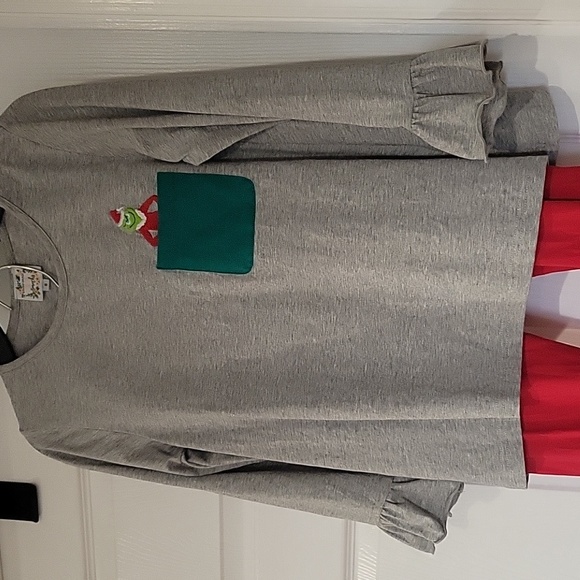 Reversible Grinch ruffle set - Picture 3 of 7